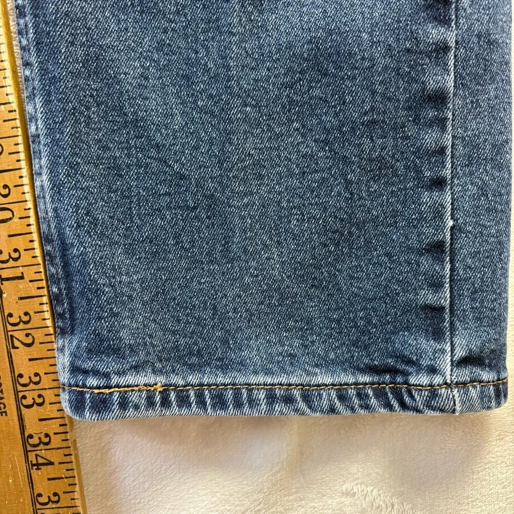 Levis Jeans Men 34 x 34 505‎ Regular Fit Straight Leg Dark Wash Denim Classic - Picture 4 of 12
